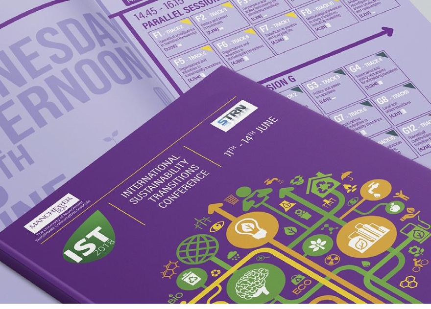 Conference programme and wayfinding print